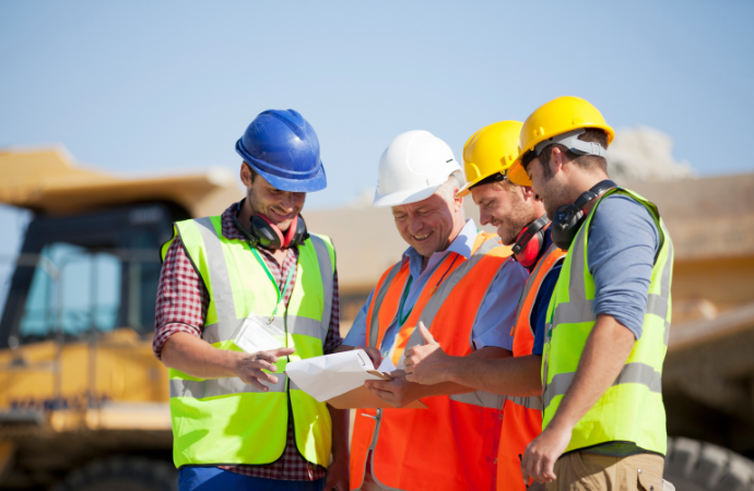 a construction crew